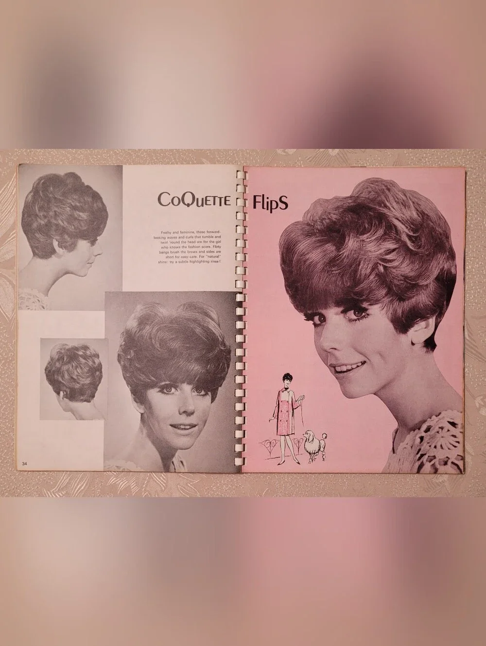 Vintage Modern Salon Styles Haistyling Hairdresser Magazine 1967